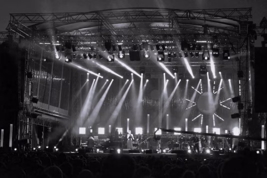 Photo de la scène principale du festival